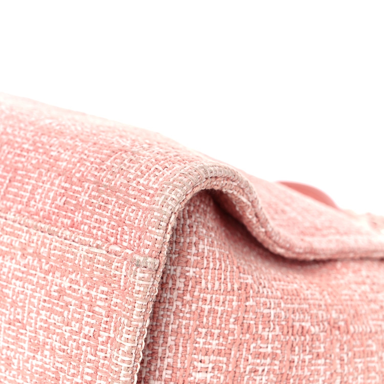 Chanel Straw Lurex Large Deauville Tote Pink 12 of 21