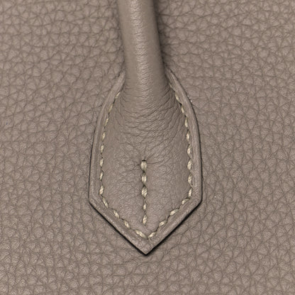 Hermes Togo Birkin 25 Gris Tourterelle 12 of 35