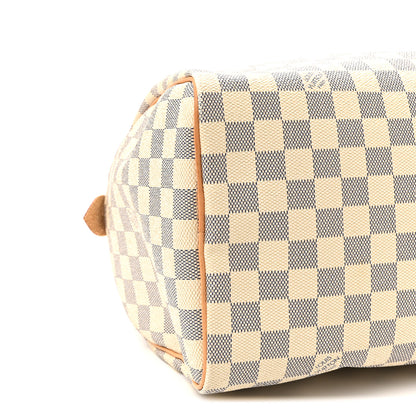 Louis Vuitton Damier Azur Speedy 30 16 of 19