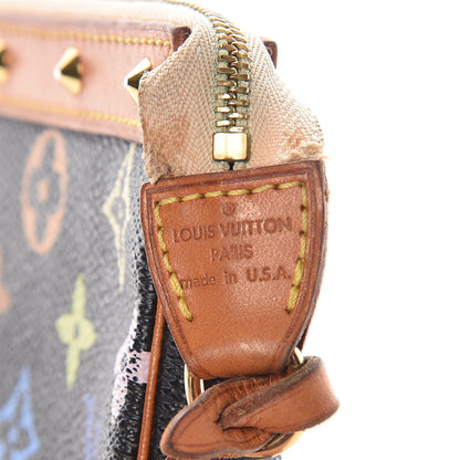 Louis Vuitton Monogram Multicolor Pochette Accessories Black 6 of 13