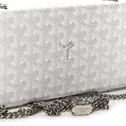 Goyard Goyardine Saint Honore Clutch White 8 of 17