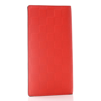 Louis Vuitton Damier Infini Brazza Wallet Magma 3 of 7