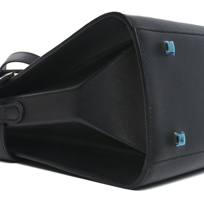 Delvaux Smooth Calfskin GM Tempete Satchel Black 9 of 10
