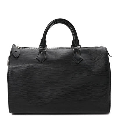 Louis Vuitton Epi Speedy 35 Black 1 of 10