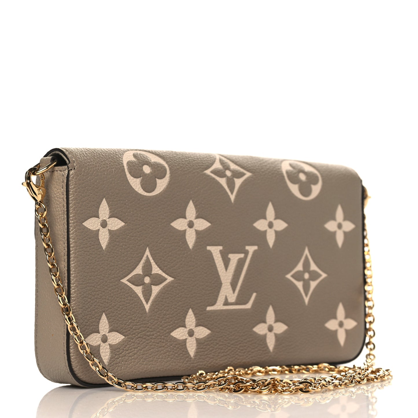 Empreinte Monogram Giant Felicie Pochette Tourterelle Creme