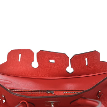 Hermes Togo Birkin 35 Rouge Pivoine 9 of 36