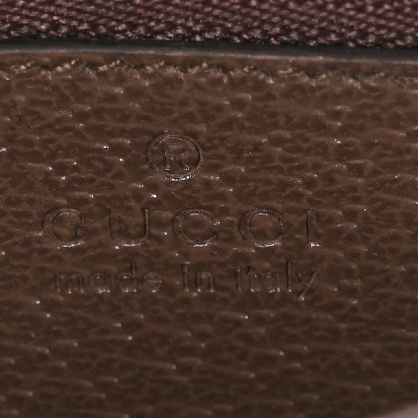 GG Supreme Monogram Web Mini Ophidia Flap Shoulder Bag Brown