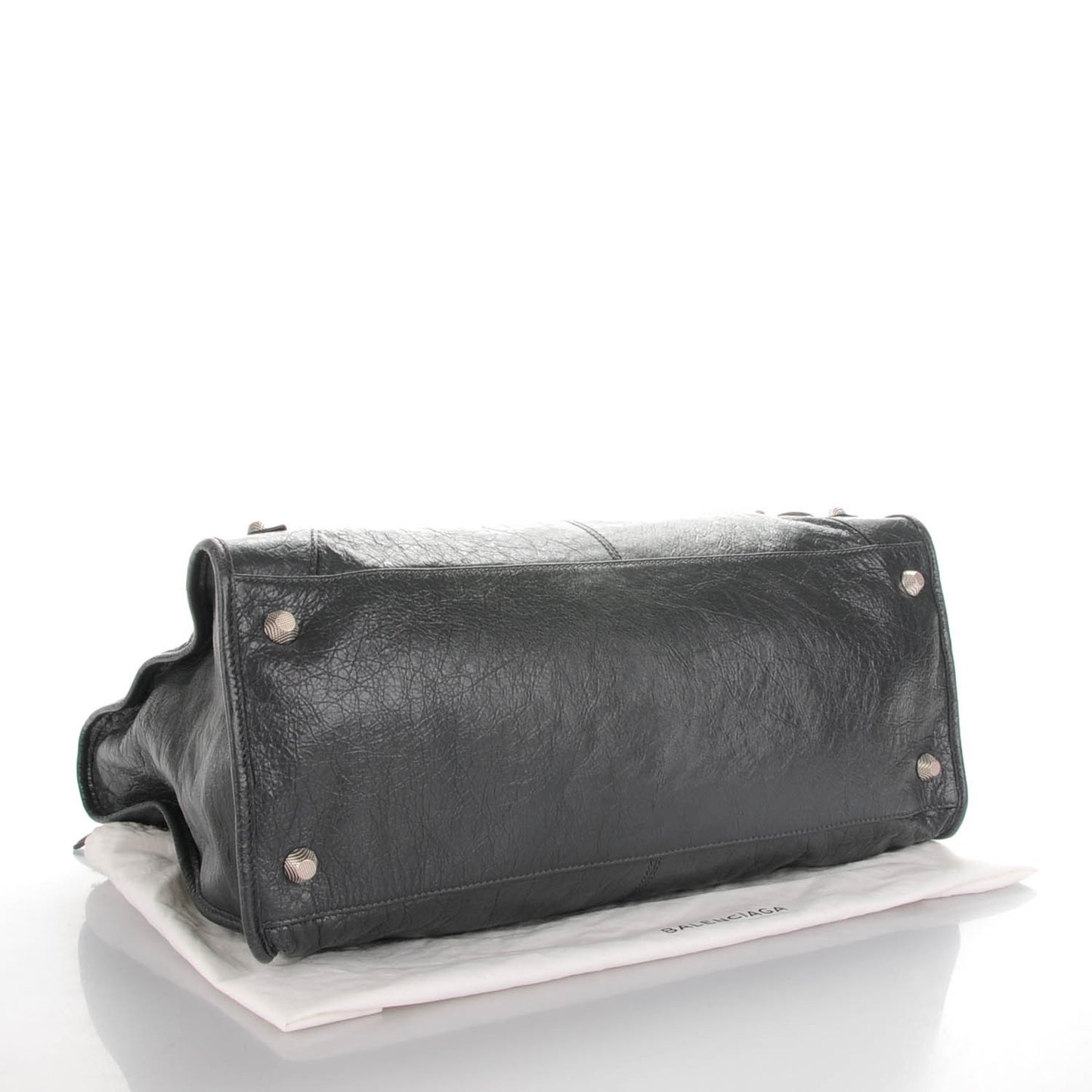 Agneau Giant 21 Silver Hardware Work Gris Fossile