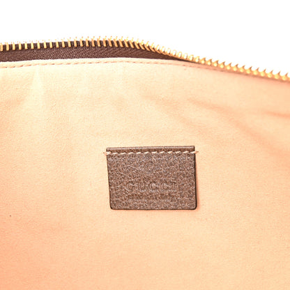 Gucci GG Supreme Monogram Large Ophidia Pouch Clutch Brown 6 of 10