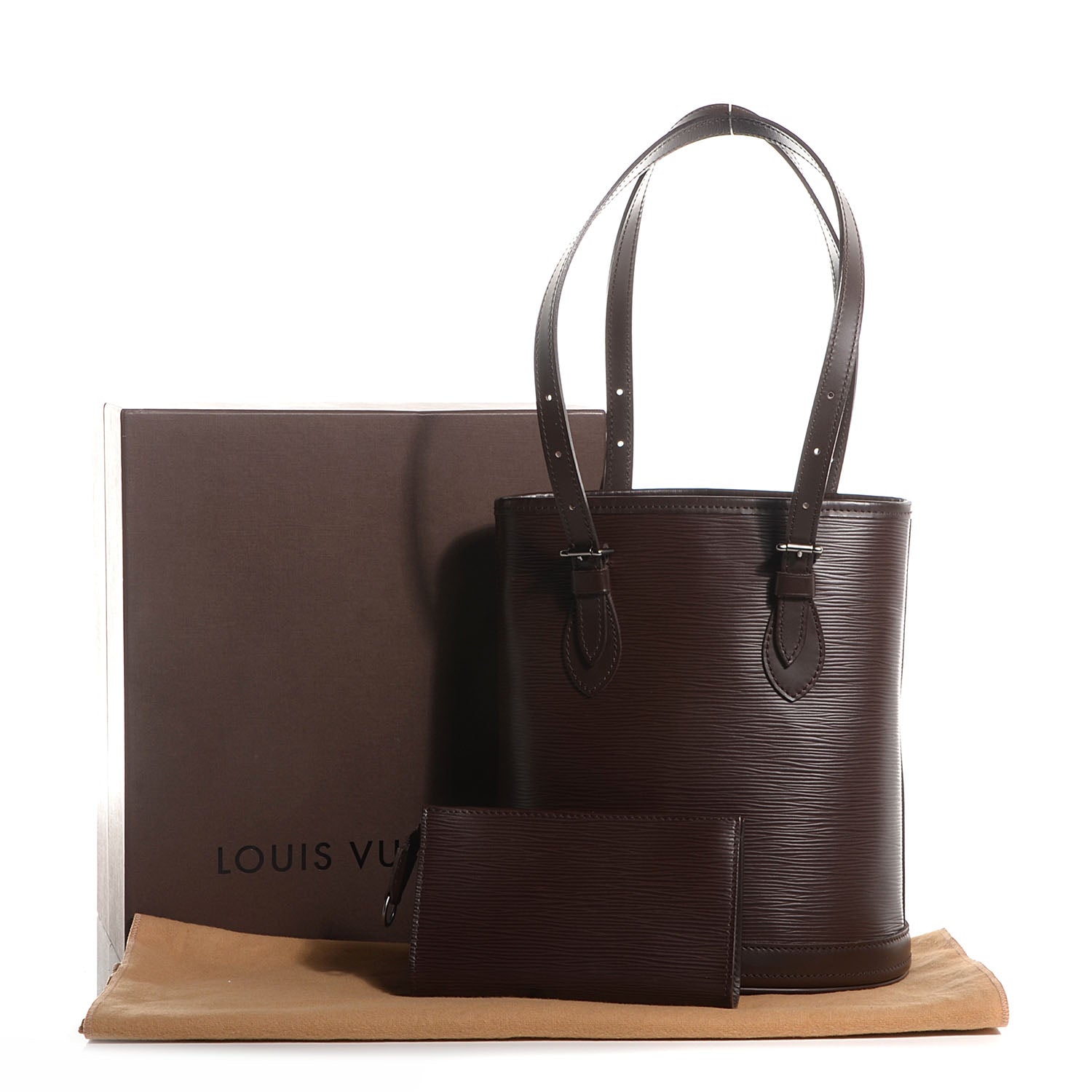 Louis Vuitton Epi Petit Bucket 23 Moka 8 of 8