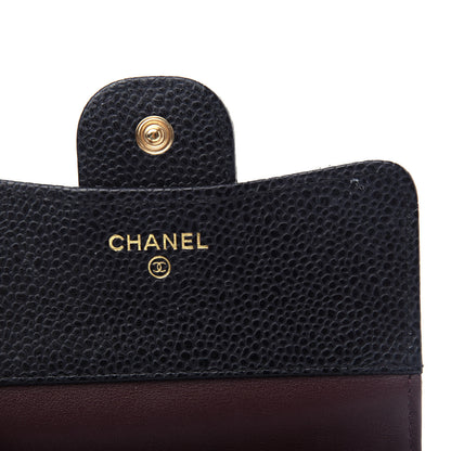 Chanel Caviar Quilted Compact Flap Wallet Black 6 of 9