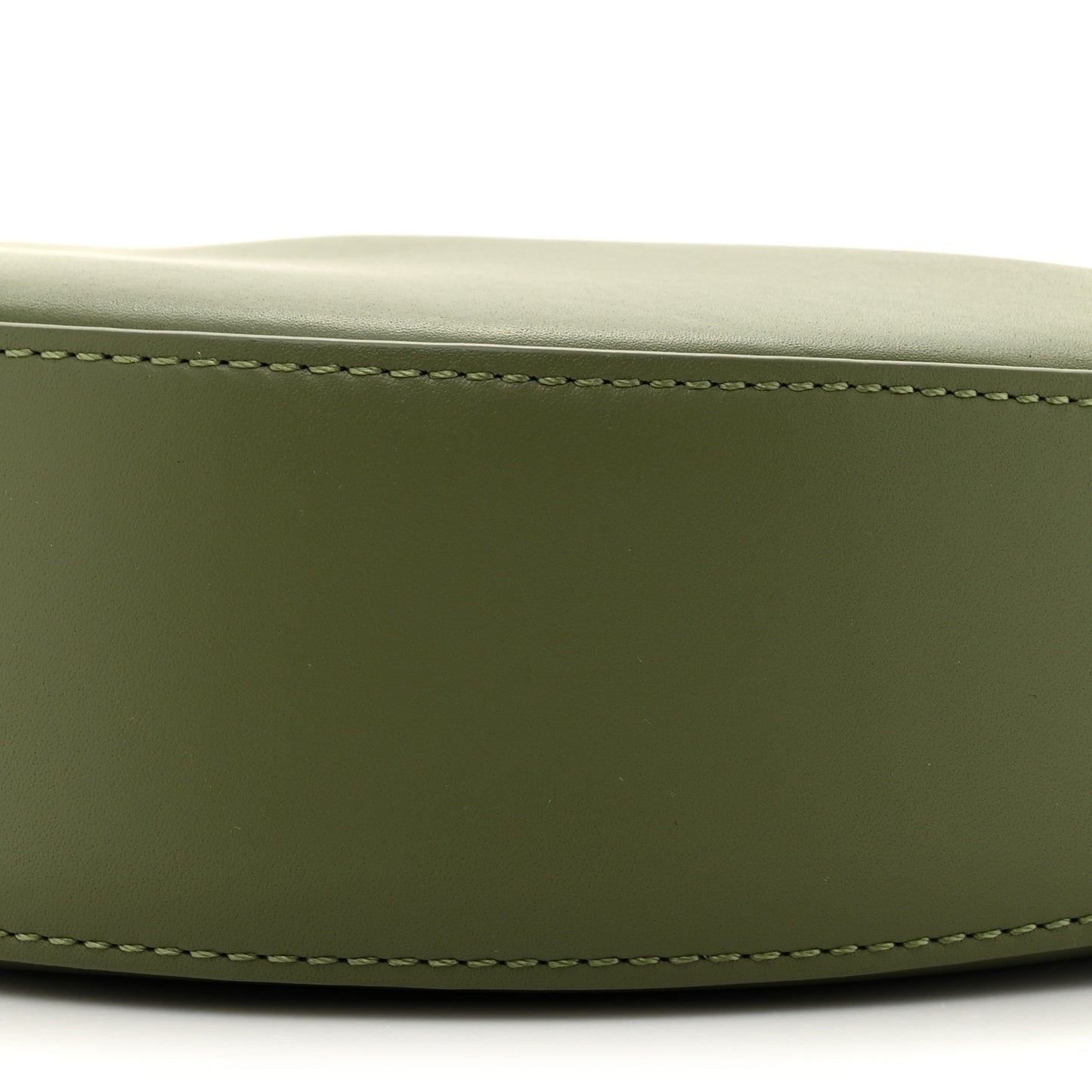Satin Calfskin Jacquard Luna Bag Avocado Green