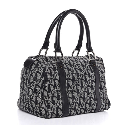 Christian Dior Monogram Boston Black 3 of 7