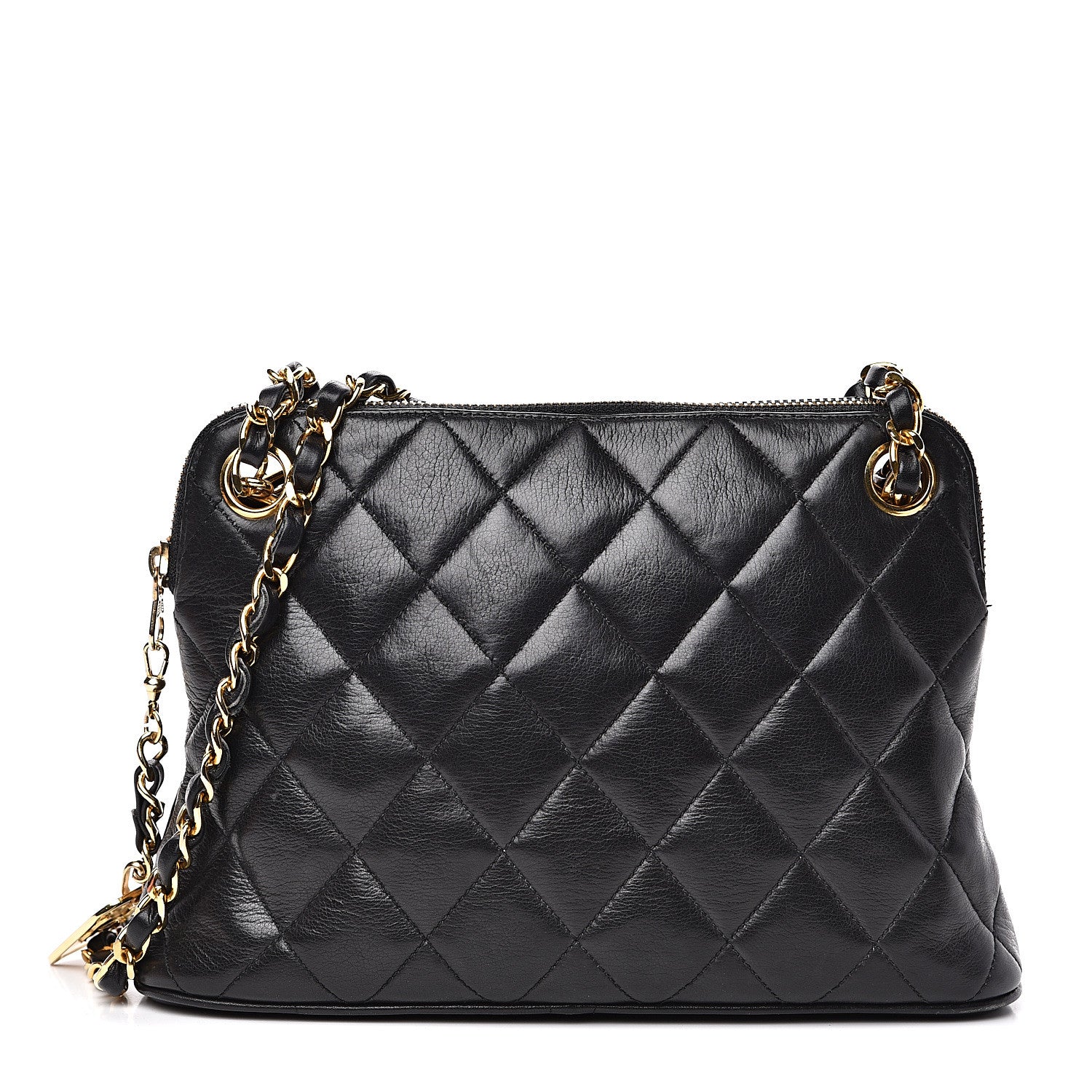 Chanel Calfskin Quilted Small Shoulder Bag Black 1 of 12