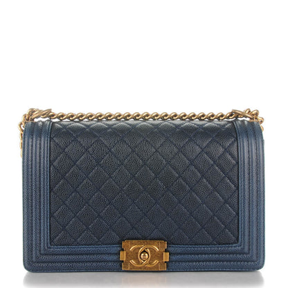 Chanel Caviar Quilted New Medium Boy Flap 1 of 7