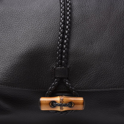 Gucci Deerskin Hip Bamboo Messenger Bag Dark Cocoa 11 of 12