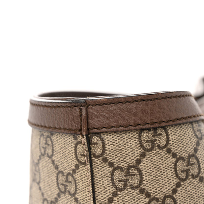Gucci GG Supreme Monogram Medium Ophidia Shopping Tote Brown 14 of 16