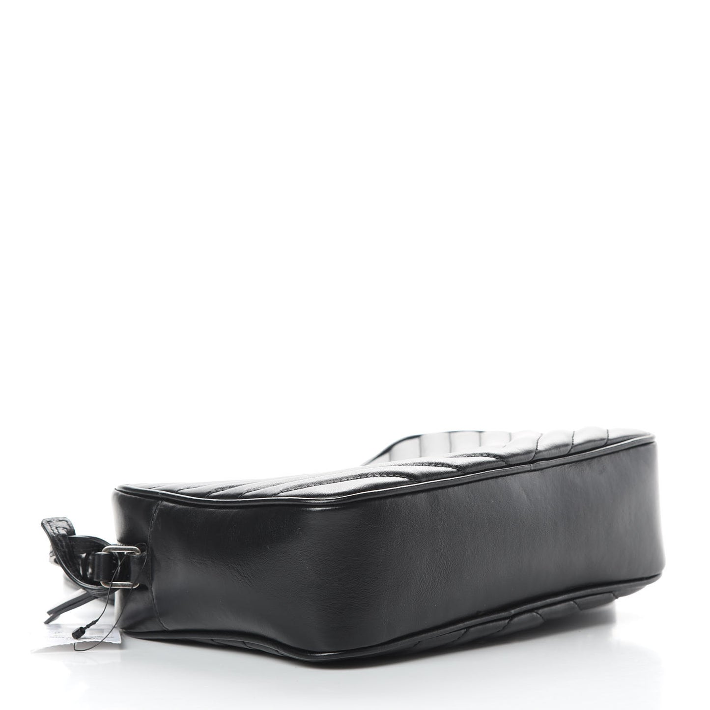 Calfskin Matelasse Monogram Lou Camera Bag Black