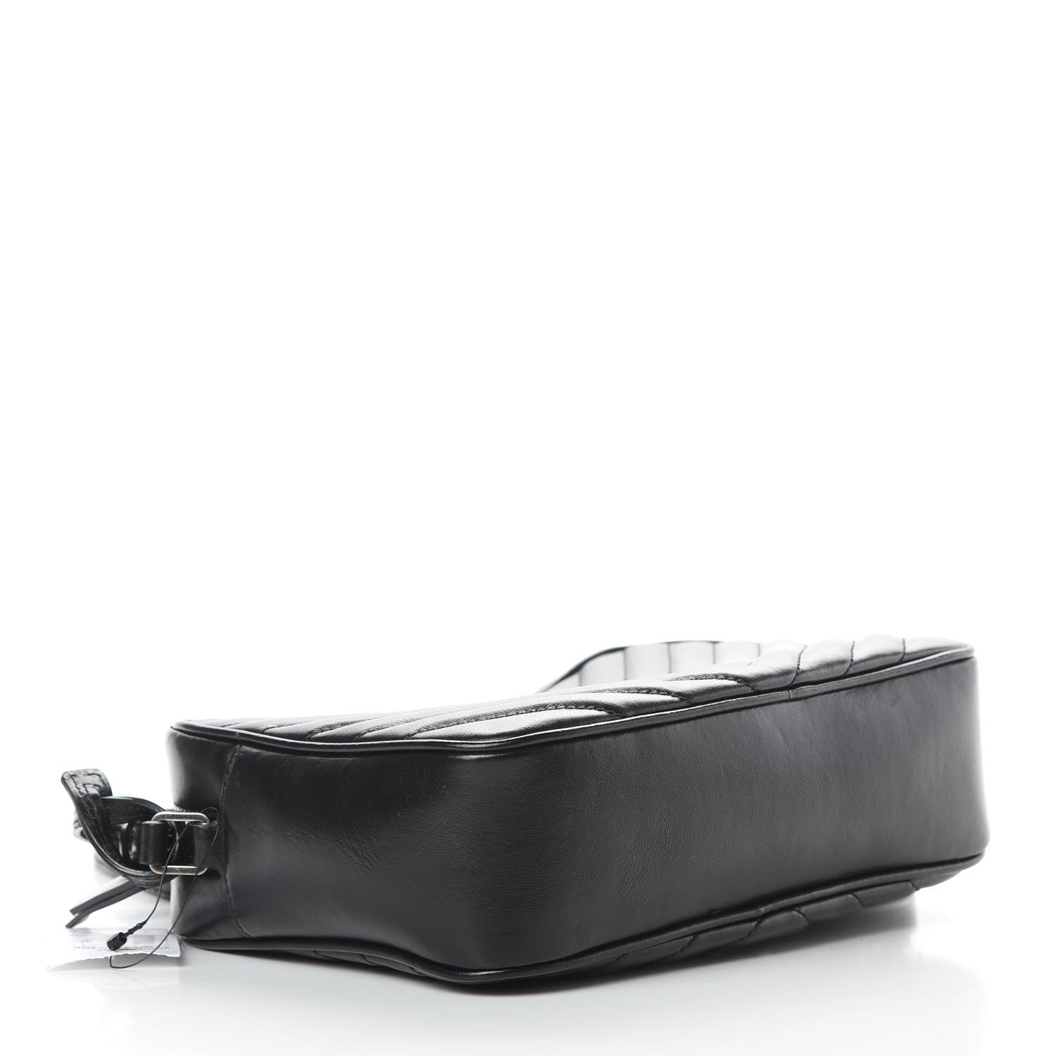 Saint Laurent Calfskin Matelasse Monogram Lou Camera Bag Black 4 of 14