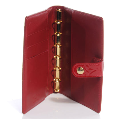 Louis Vuitton Vernis Small Ring Agenda Pomme D'Amour 6 of 8