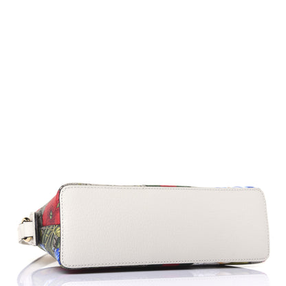Gucci GG Supreme Monogram Flora Web GG Small Ophidia Dome Shoulder Bag White 4 of 16