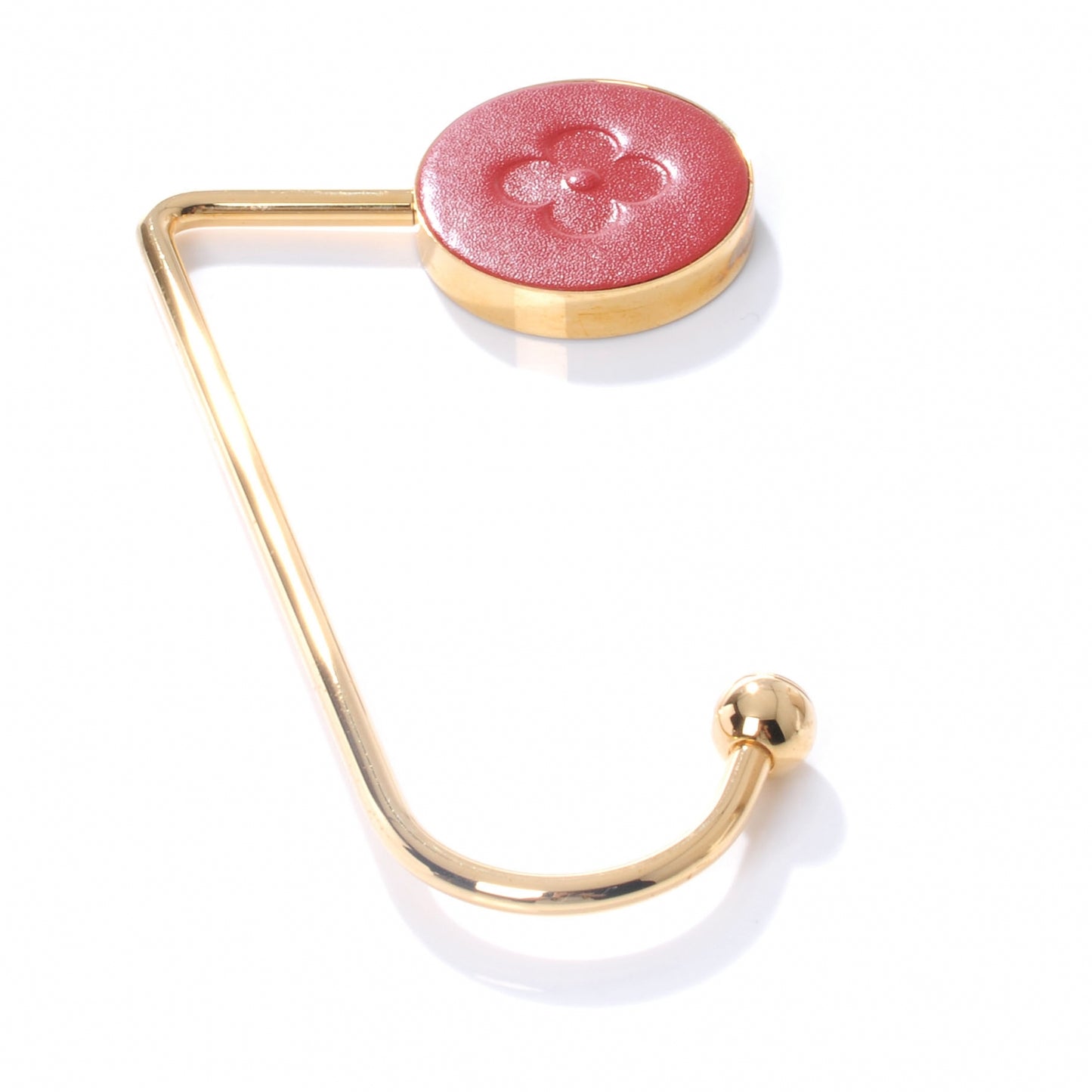 Purse Hook Red Gold VIP