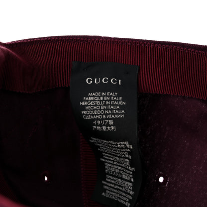 Gucci X MLB Cotton NY Yankees Baseball Hat 57-61 Lacquer 9 of 10