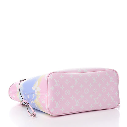 Louis Vuitton Monogram Escale Neverfull MM Pastel 3 of 10