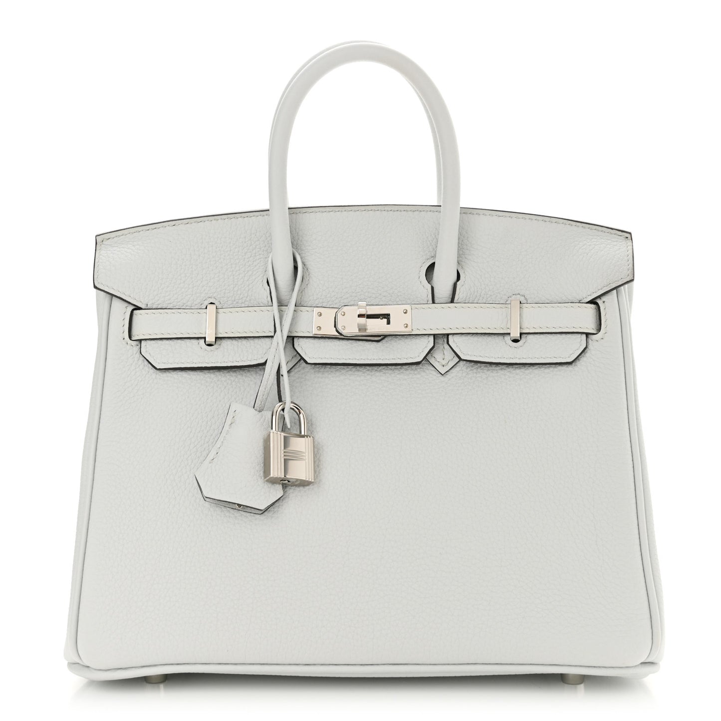 Togo Birkin 25 Gris Platine