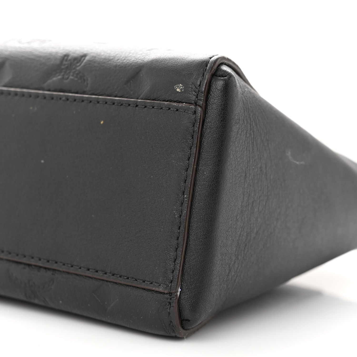 MCM Calfskin Ottomar Essential Crossbody Bag Black 10 of 11