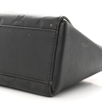 MCM Calfskin Ottomar Essential Crossbody Bag Black 10 of 11