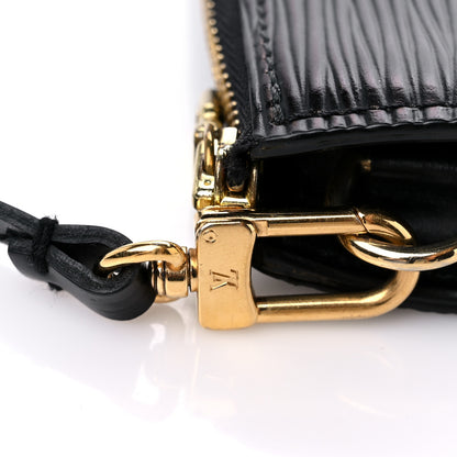 Louis Vuitton Epi Pochette Accessories 24 Black 9 of 9