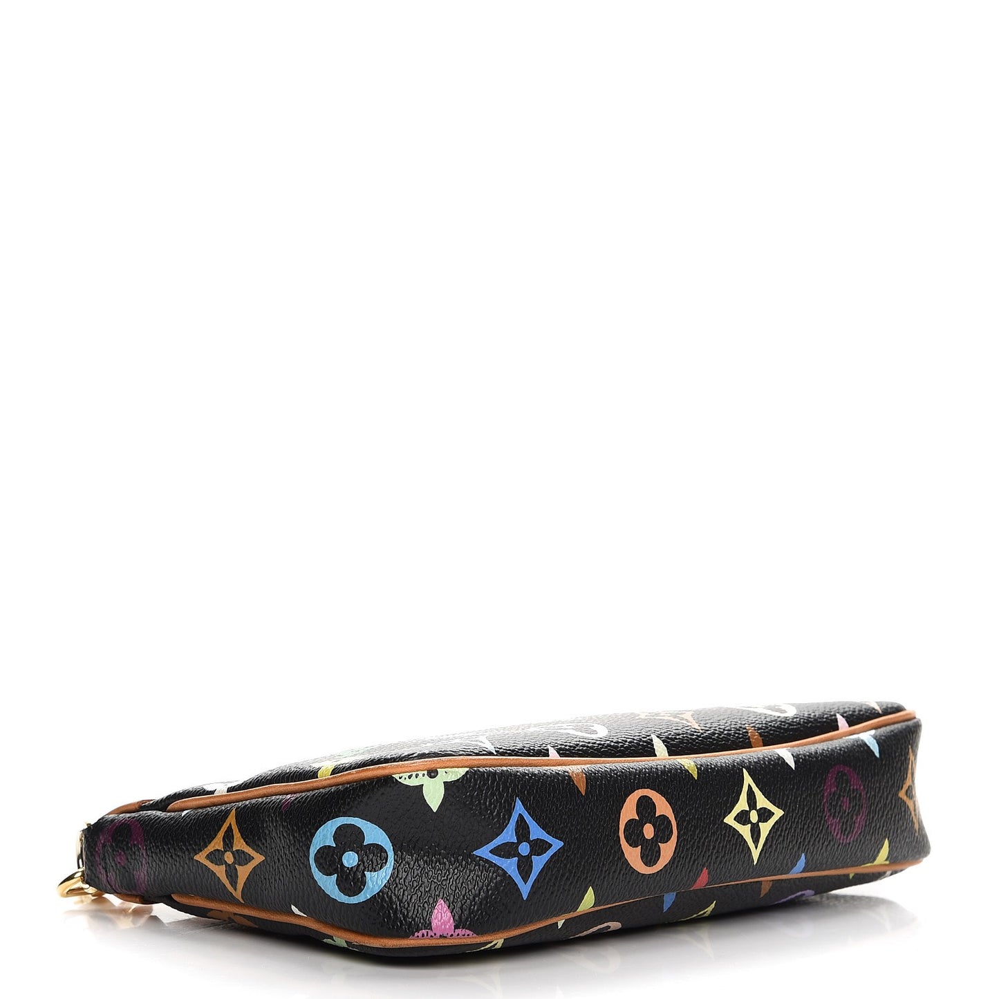 Monogram Multicolor Pochette Accessories Black