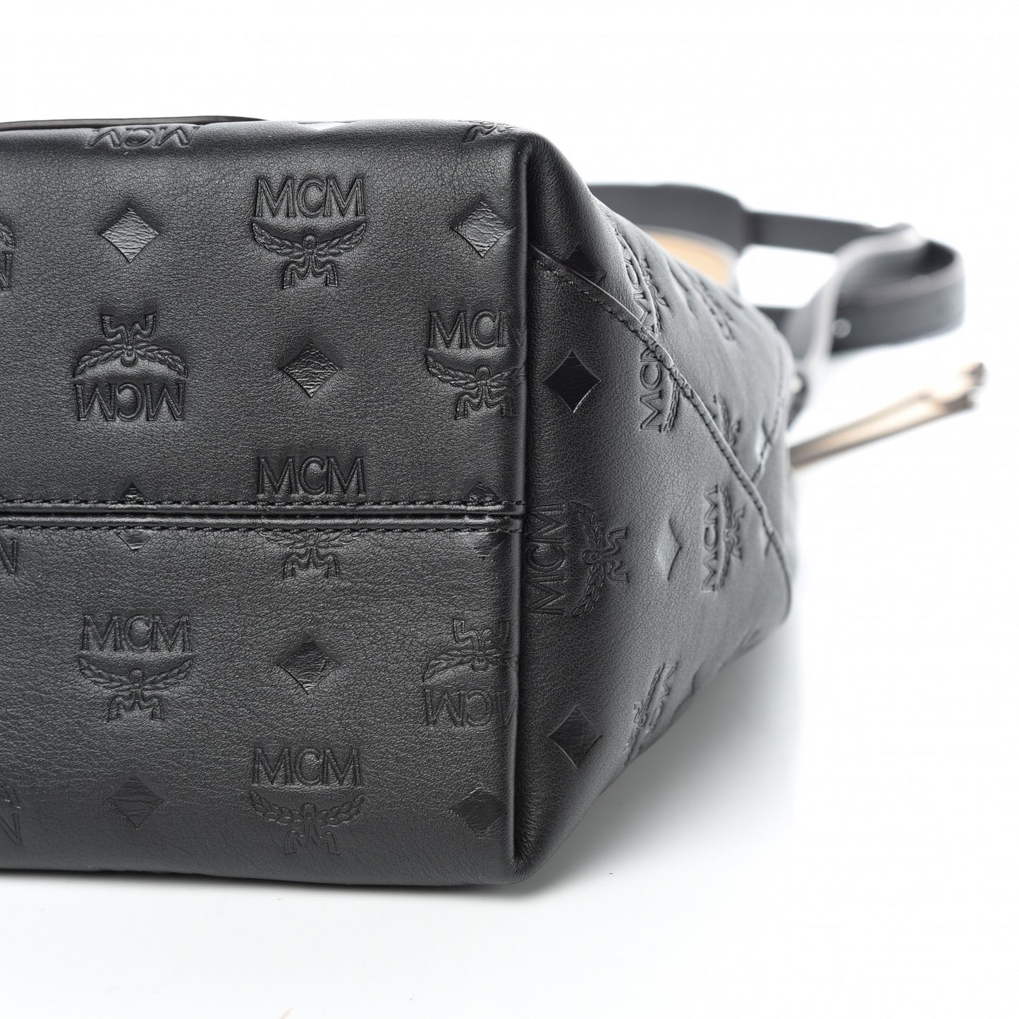 Calfskin Ottomar Monogram Medium Klara Hobo Black