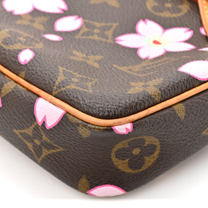 Louis Vuitton Monogram Cherry Blossom Pochette Accessories Brown 9 of 16