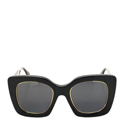 Gucci Acetate Oversize Sunglasses GG1151S Black 2 of 7