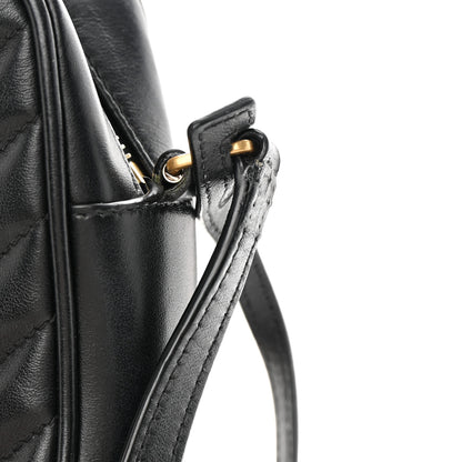 Saint Laurent Calfskin Matelasse Monogram Lou Camera Bag Black 13 of 18