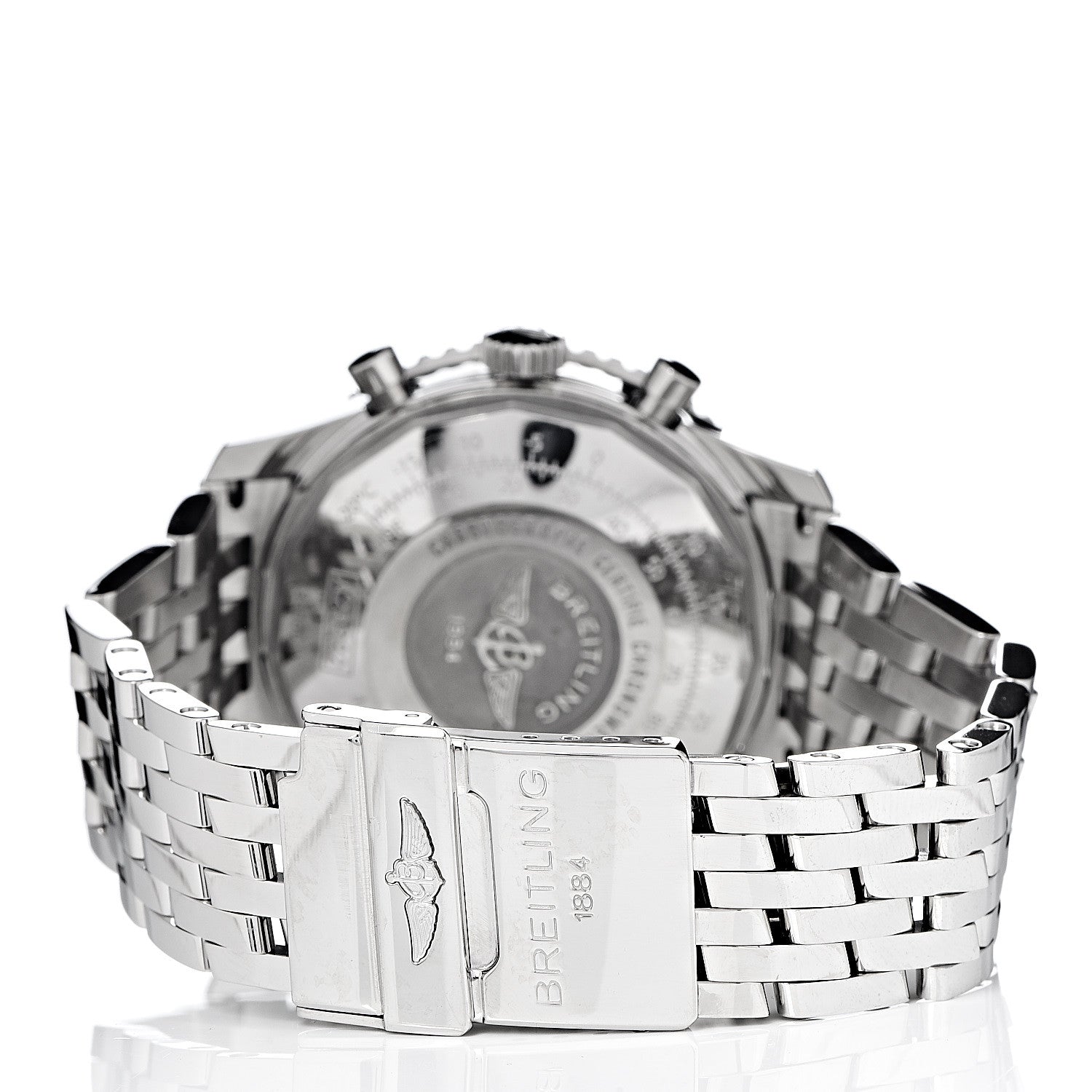 Breitling Stainless Steel 42mm Navitimer Chronograph Automatic Watch White A23322 4 of 7