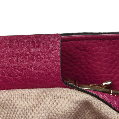Gucci Cellarius Calfskin Medium Soho Chain Shoulder Bag Bright Bouganville 6 of 14