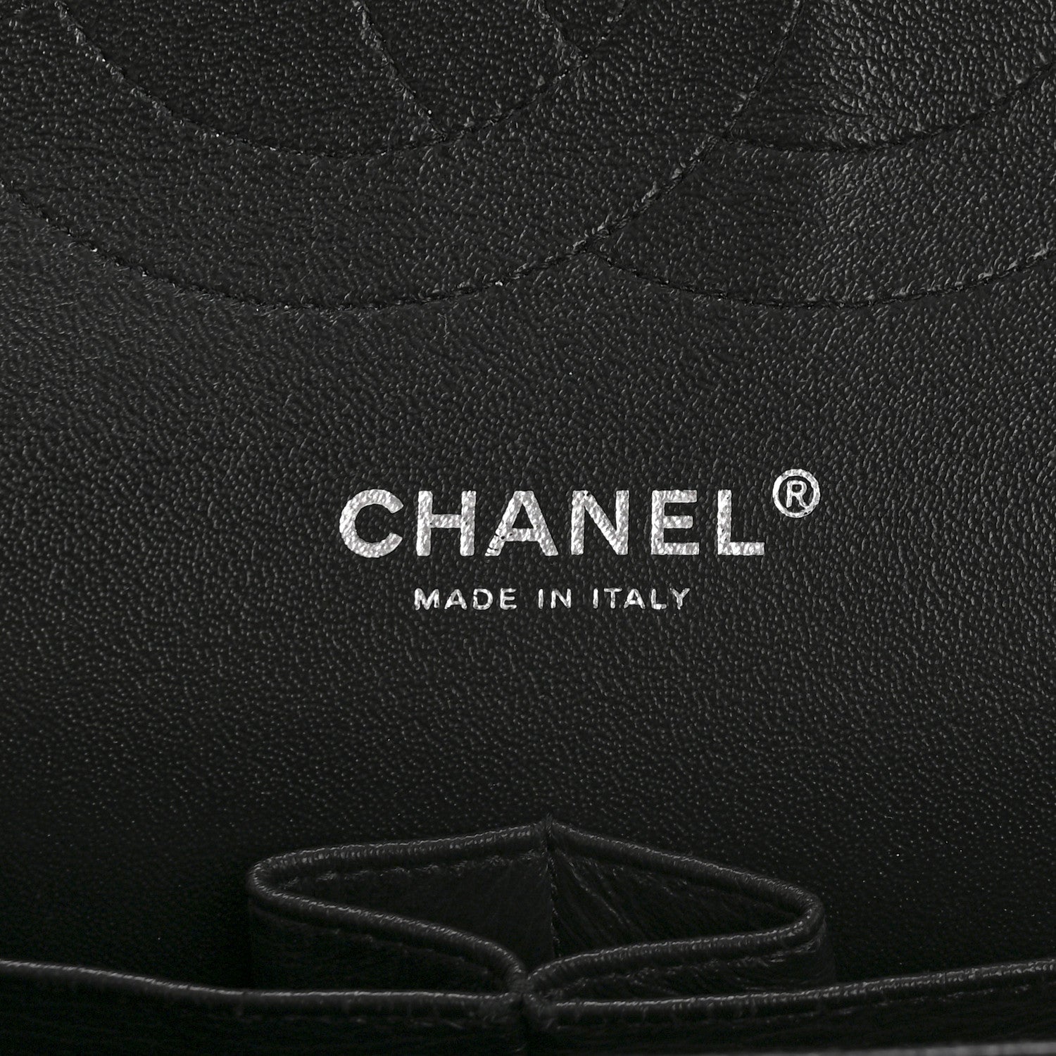 Chanel Shiny Crumpled Calfskin Quilted Jumbo Double Flap So Black 12 of 14