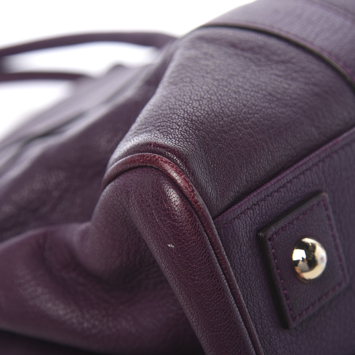 Goatskin Bayswater Aubergine