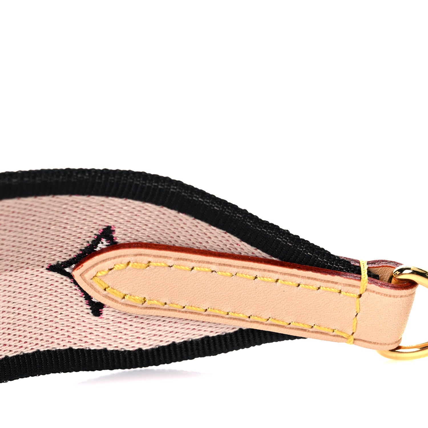 Louis Vuitton Jacquard Speedy Bandouliere 20 Shoulder Strap Black 5 of 6