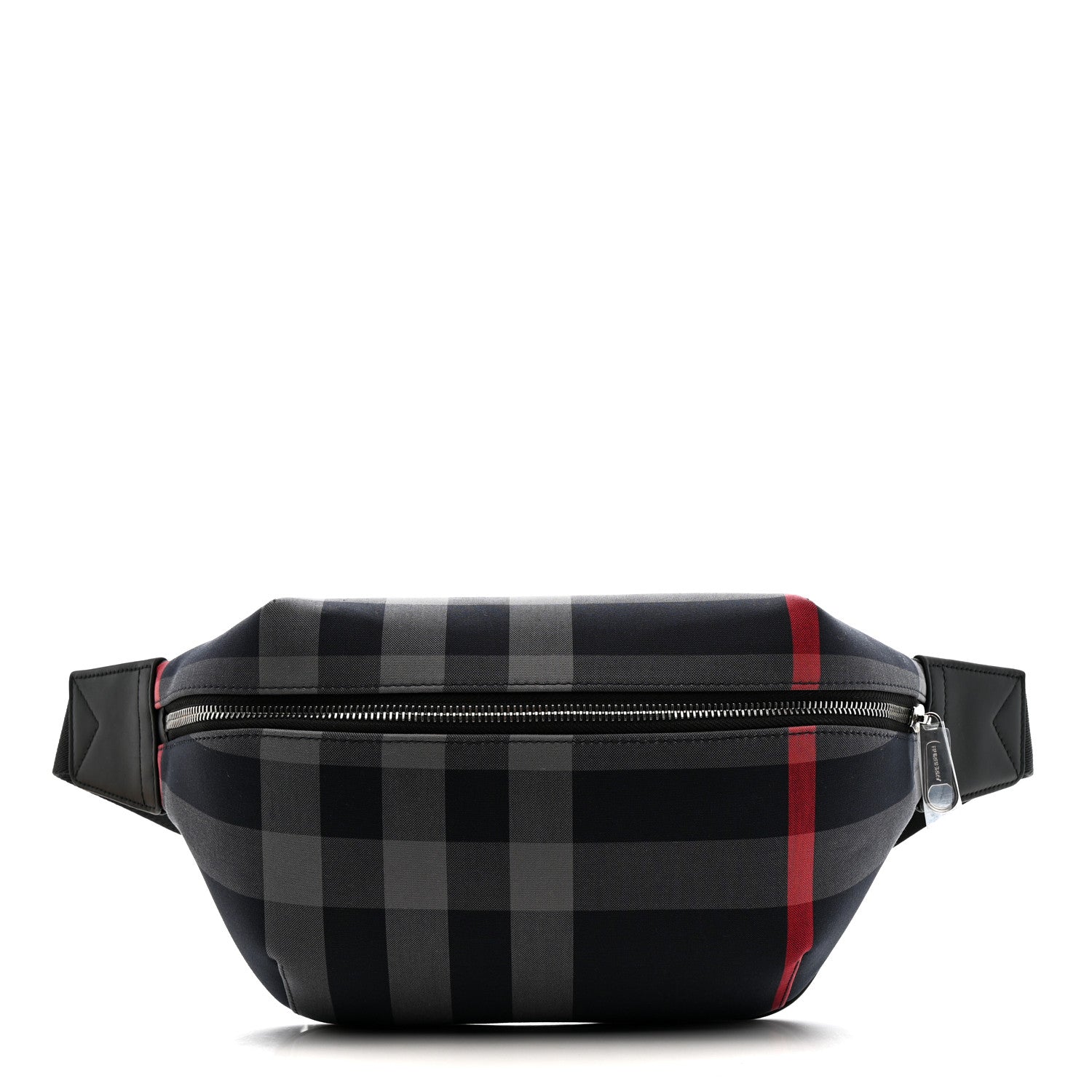 Burberry House Check Sonny Bum Bag Navy Grey 1 of 10