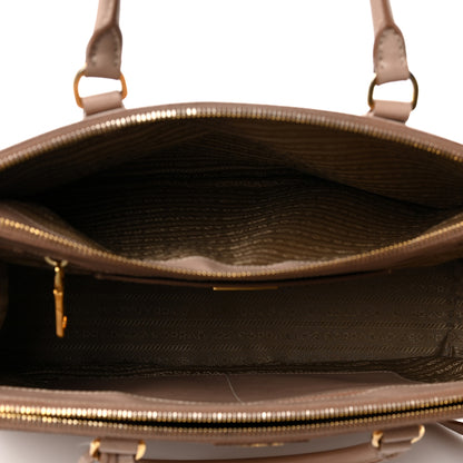 Prada Saffiano Medium Galleria Double Zip Tote Cammeo 5 of 11