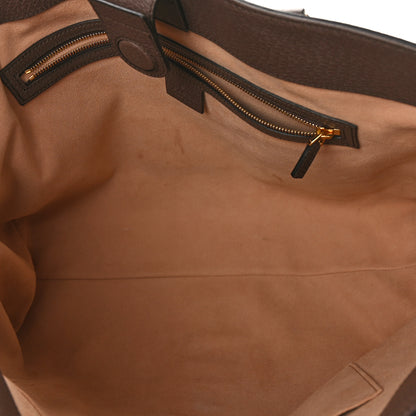 Gucci GG Supreme Monogram Medium Ophidia Shopping Tote Brown 5 of 11