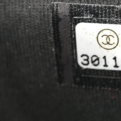 Chanel Patent Calfskin Quilted Card Holder Black 8 of 8