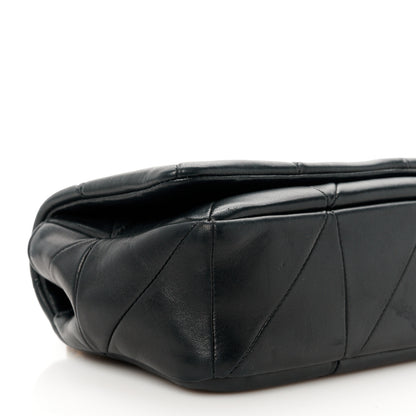 Saint Laurent Lambskin Patchwork Monogram Small Jamie Black Black 10 of 11