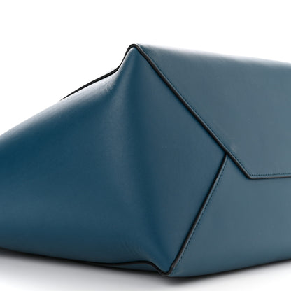 Celine Smooth Calfskin Small Tassel Cabas Phantom Deep Blue 8 of 9