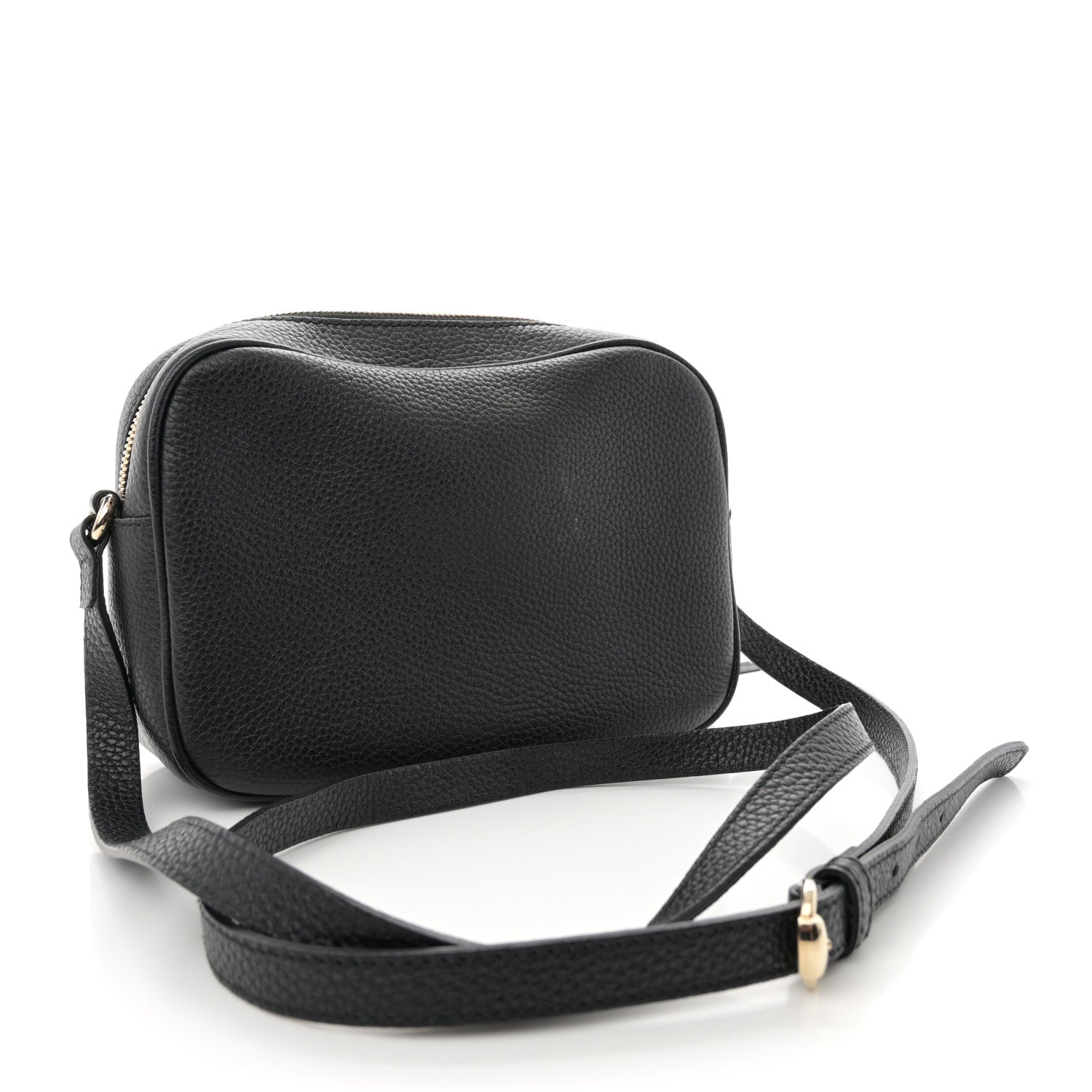 Gucci Pebbled Calfskin Small Soho Disco Bag Black 3 of 13