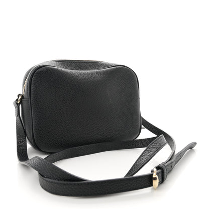 Gucci Pebbled Calfskin Small Soho Disco Bag Black 3 of 13